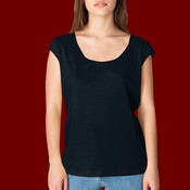 6322 Sheer Jersey 2 Sided Top