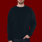 F496 Flex Fleece Crewneck Pullover Drop Shoulder Sweatshirt