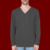 TR476 Tri-Blend L/S V-Neck T-Shirt