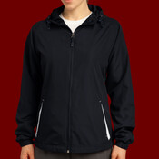 Women's Colorblock Hooded Raglan Jacket