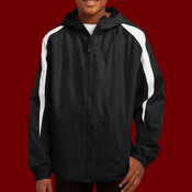 Youth Fleece Lined Colorblock Jacket