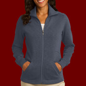 Women's Slub Fleece Full Zip Jacket