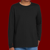 Youth Heavy Cotton 100% Cotton Long Sleeve T Shirt