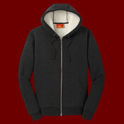 Heavyweight Sherpa Lined Hooded Fleece Jacket
