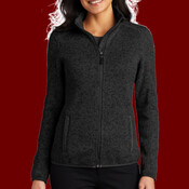 Women's Sweater Fleece Jacket