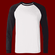 Men's Long Sleeve Jersey Baseball Tee