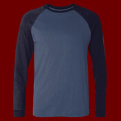 Men's Long Sleeve Jersey Baseball Tee