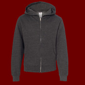 Youth Midweight Full-Zip Hooded Sweatshirt