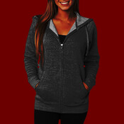 Unisex Special Blend Raglan Full-Zip Hooded Sweatshirt
