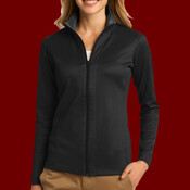 Women's Vertical Texture Full Zip Jacket