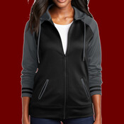 Women's Sport Wick ® Varsity Fleece Full Zip Hooded Jacket