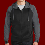 Sport Wick ® Varsity Fleece Full Zip Hooded Jacket