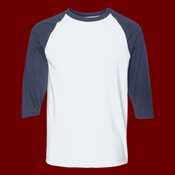 Unisex Heavy Cotton™ Raglan Three-Quarter Sleeve T-Shirt