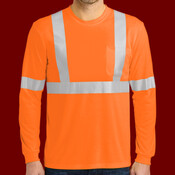 Ansi 107 Class 2 Long Sleeve Safety T Shirt