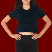 2380 Fine Jersey S/S Cropped T-Shirt