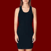 3335 2x1 Rib Racerback Dress