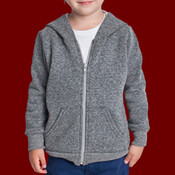 RSAMT197 Toddler Salt and Pepper Zip Hoody