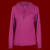 Women's B-Core Hooded Long Sleeve T-Shirt