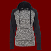 Women’s Colorblocked Cosmic Fleece Hooded Sweatshirt