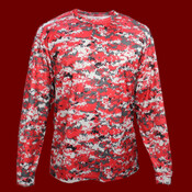 Youth Digital Camo Long Sleeve T-Shirt