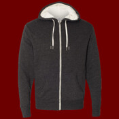 Unisex Sherpa-Lined Hooded Sweatshirt