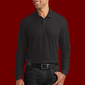 Long Sleeve Core Classic Pique Polo