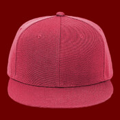 OTTO CAP® OTTO FIT® 6 Panel Mid Profile Flat Visor Baseball Cap