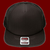 OTTO CAP® "OTTO SNAP" 5 Panel High Crown Mesh Back Trucker Snapback Hat