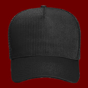 OTTO CAP® 5 Panel Mid Profile Mesh Back Trucker Hat