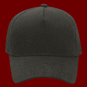 OTTO CAP® 5 Panel Mid Profile Mesh Back Trucker Hat