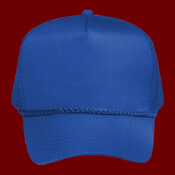 OTTO CAP® 5 Panel Mid Profile Mesh Back Trucker Hat