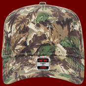 OTTO CAP® Camouflage 5 Panel Mid Profile Baseball Cap