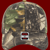 OTTO CAP® Camouflage 6 Panel Low Profile Baseball Cap