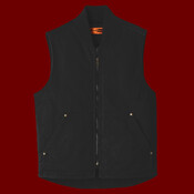 Washed Duck Cloth Vest