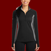 Women's Sport Wick ® Stretch Contrast 1/4 Zip Pullover