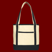 Medium Cotton Canvas Tote