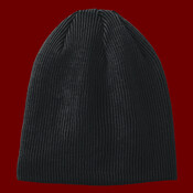Rib Knit Slouch Beanie