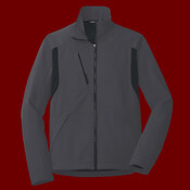 Back Block Soft Shell Jacket