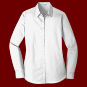 Women's Long Sleeve Carefree Poplin Shirt