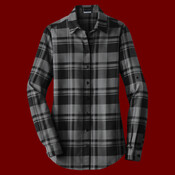 Women's Plaid Flannel Tunic
