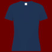Girls' Attain Wicking V-Neck T-Shirt