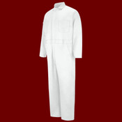 Men's Tall Button-Front Cotton Coverall