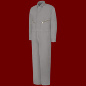 Men's Tall Zip-Front Cotton Coverall