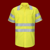 Men's Tall Enhanced & Hi-Visibility Work Shirt