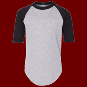 Youth Three-Quarter Sleeve Baseball Jersey