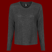Women's Cuddle Fleece Boxy Crewneck Pullover
