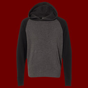 Youth Lightweight Special Blend Raglan Hooded Sweatshirt