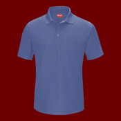 Men's Performance Knit Gripper-Front Polo