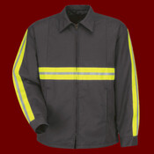 Men's Enhanced Visibility Perma-Lined Panel Jacket