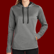 Women's PosiCharge ® Sport Wick ® Heather Fleece Hooded Pullover